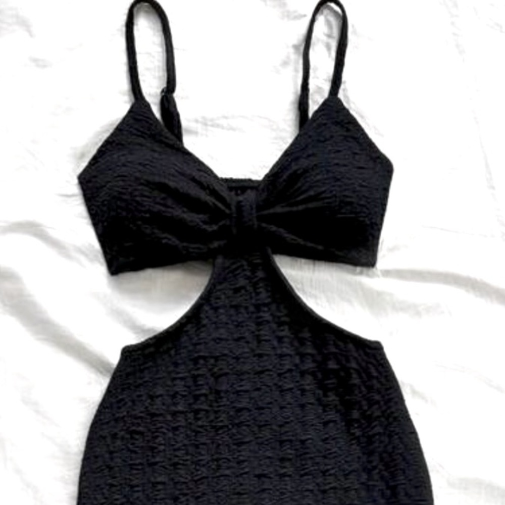 Black SHEIN cut-out dress
